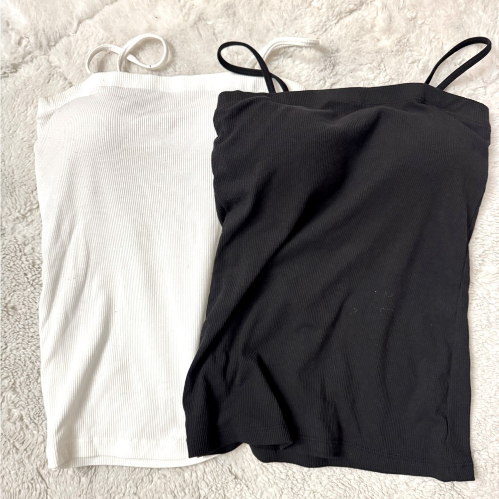 GU Padded tank top white